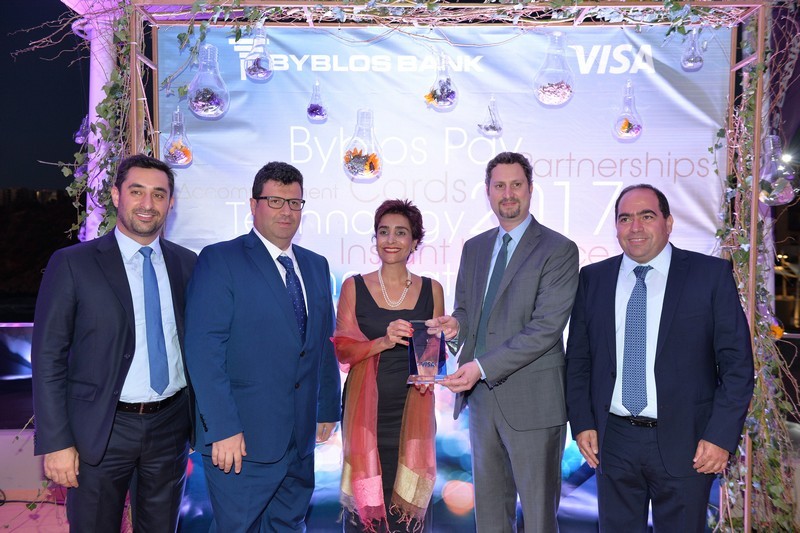 Byblos Bank’s Innovation Honored ByVisa